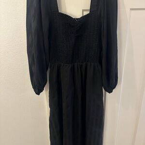 Madewell Lucie Midi dress. Size large, worn once- like new.